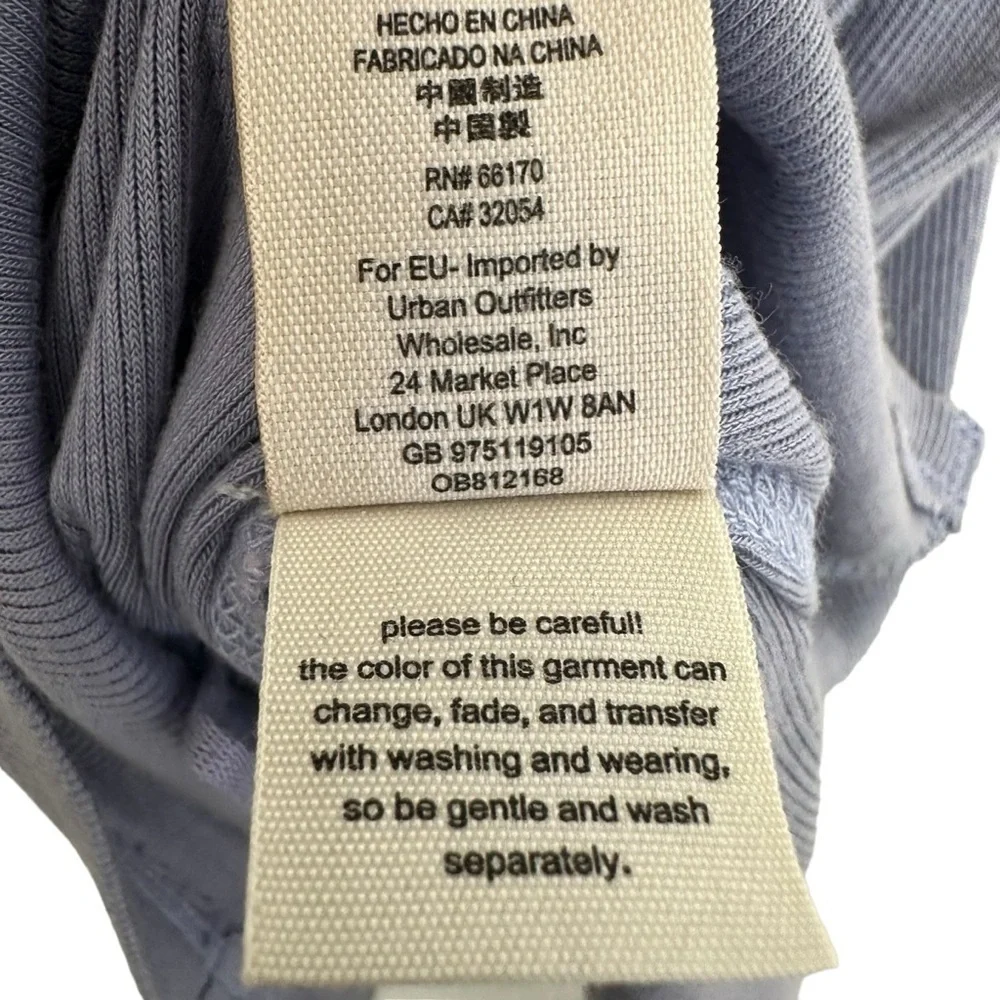 Free People We The Free Ribbed Twisted Strap Tank Tie Top Size Small Purple NWT - Picture 7 of 9